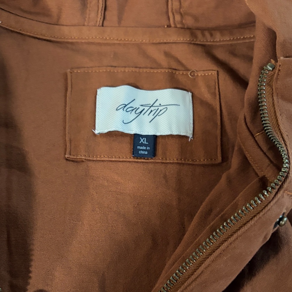 Daytrip Rust Utility Jacket - Picture 4 of 7